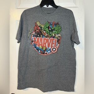 Marvel Heroes Gray T-Shirt
